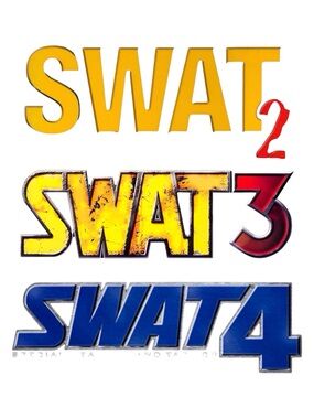 SWAT 2,3,4 (4 EXPANSION PACK) PC GAME LOT - PRE-OWNED (SELLING AS IS!)